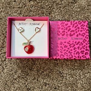 Betsy Johnson Necklace and Earring Set